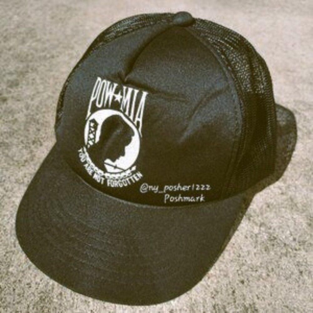 *𝓥𝓲𝓷𝓽𝓪𝓰𝓮 Young An 80s 90s 𝐏𝐎𝐖☆𝐌𝐈𝐀 YOU ARE NOT FORGOTTEN Trucker Hat